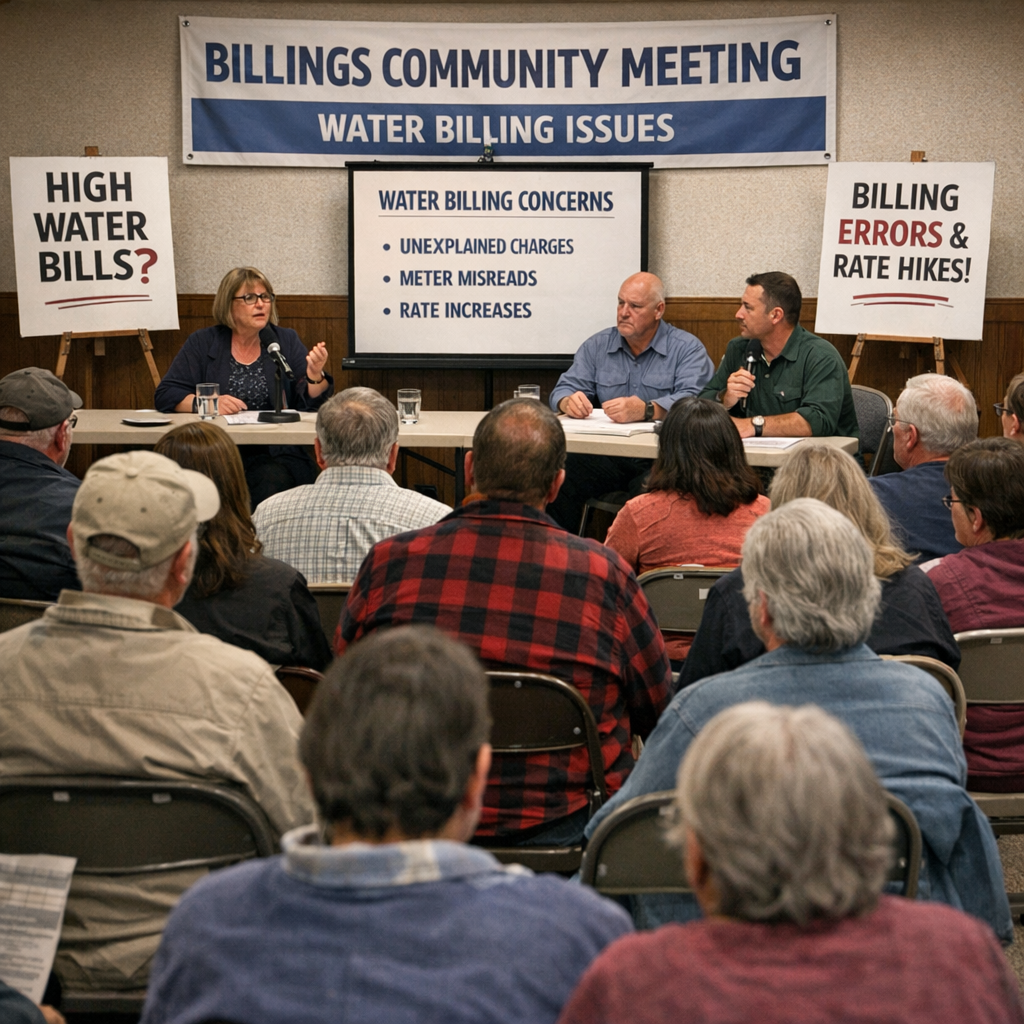 Billings Residents Seek Solutions Amid Water Billing Controversy